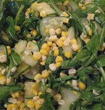 Wilted Zucchini Salad