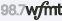 Logo: 98.7 WFMT
