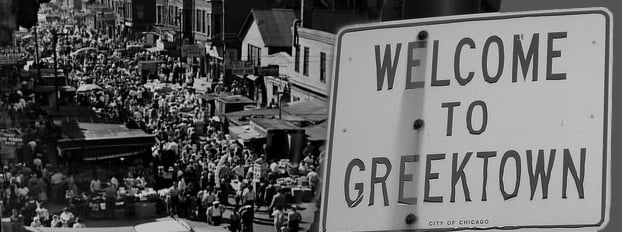 The Greeks in Chicago: Opa! Banner