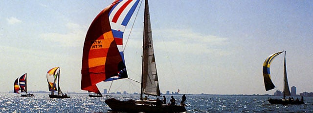 The Race Mackinac Banner