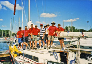 Race to Mackinac crew