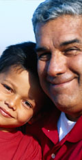 [photo: papa with grandson]