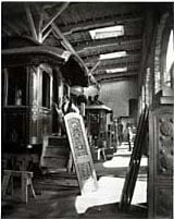Men building Porter Car