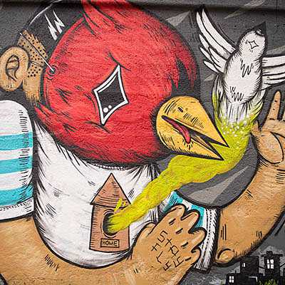 Joseph “Sentrock” Perez & JC Rivera, 1682 W. 16th Street, 2016
