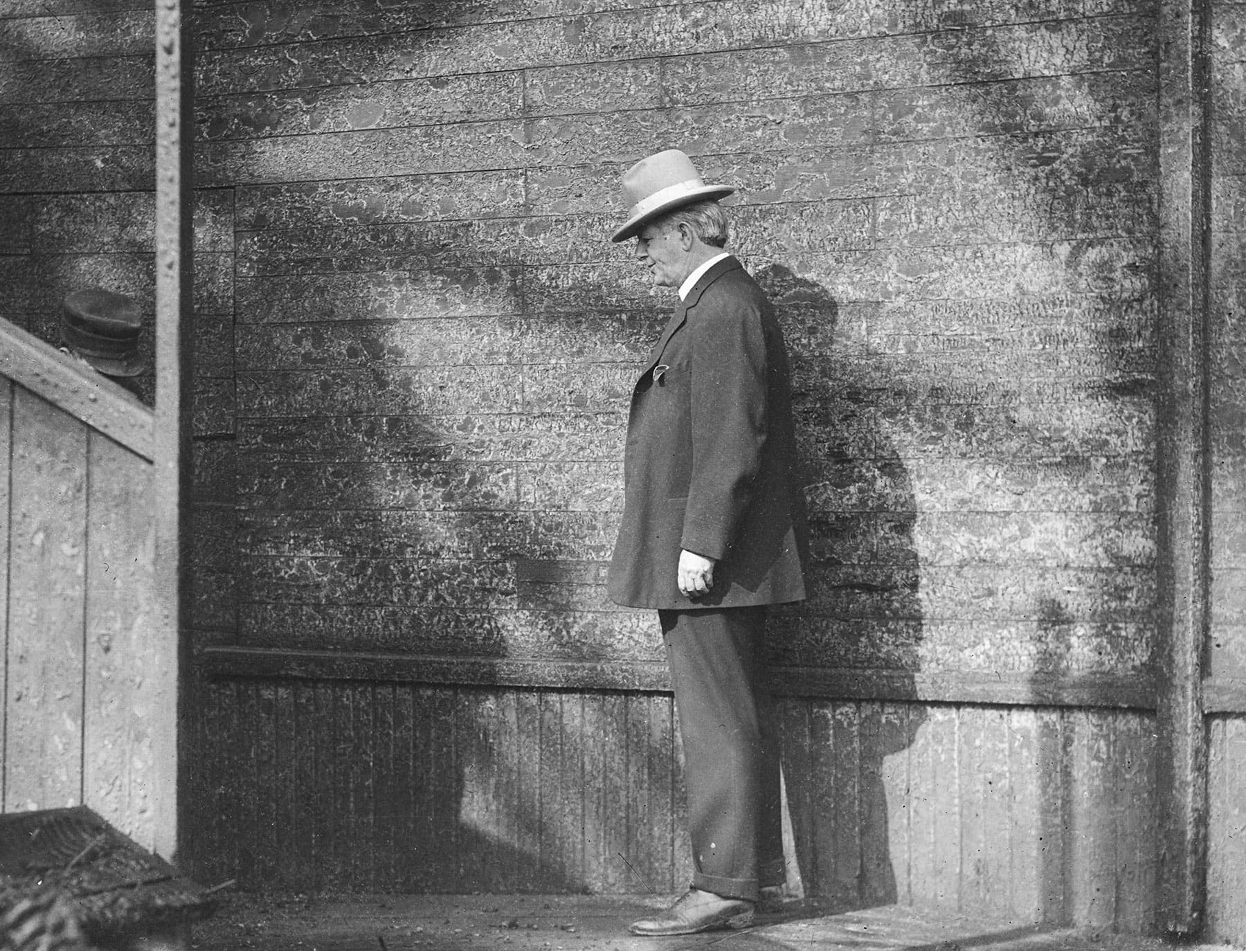Charles Comiskey pictured in 1909