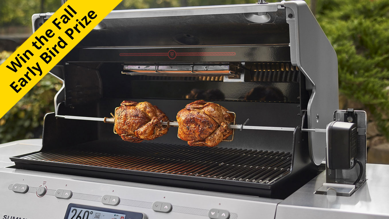 Fall Early Bird Prize: Weber Summit Smart Gas Grill