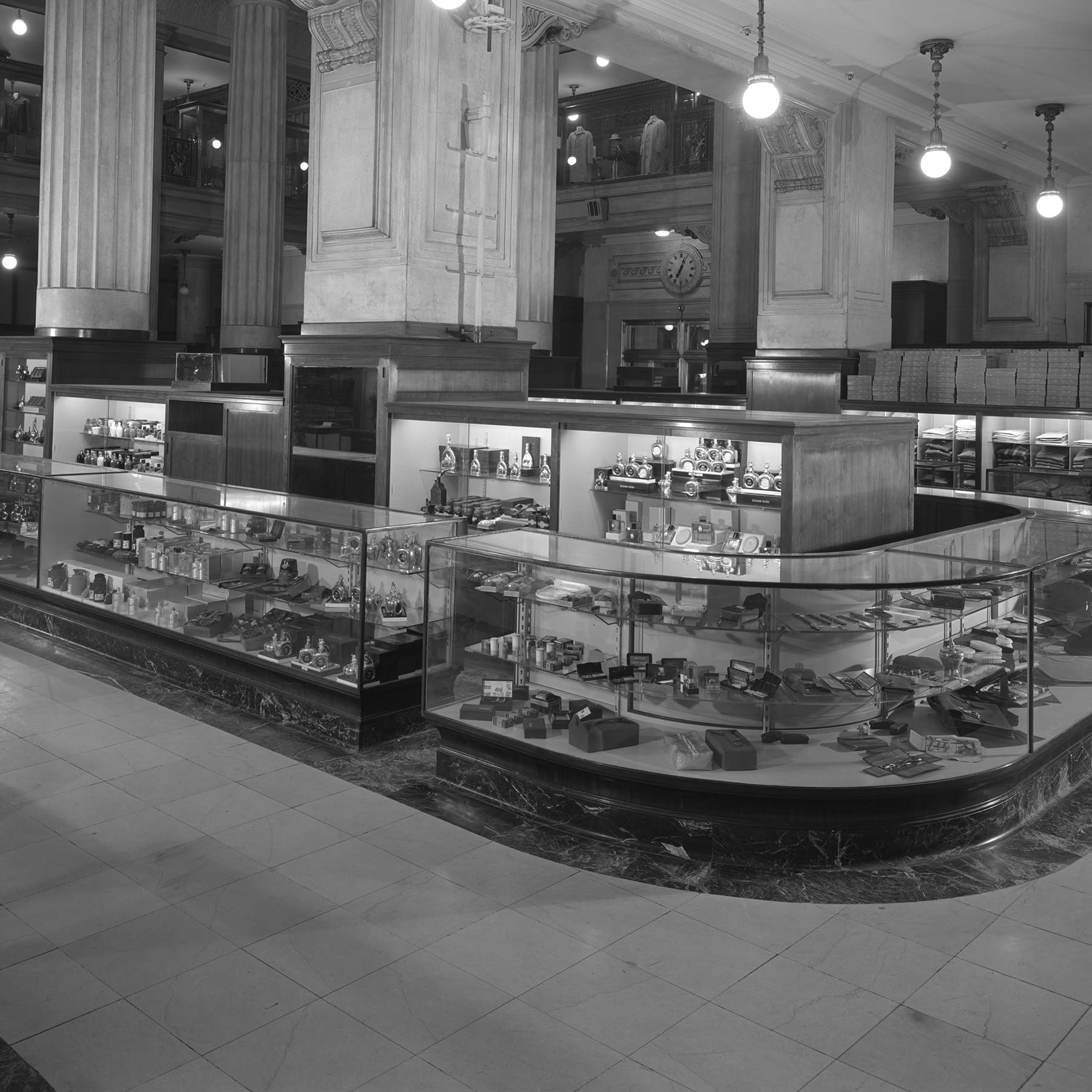 A new toiletries department is pictured in 1946 in the “Men’s Annex”