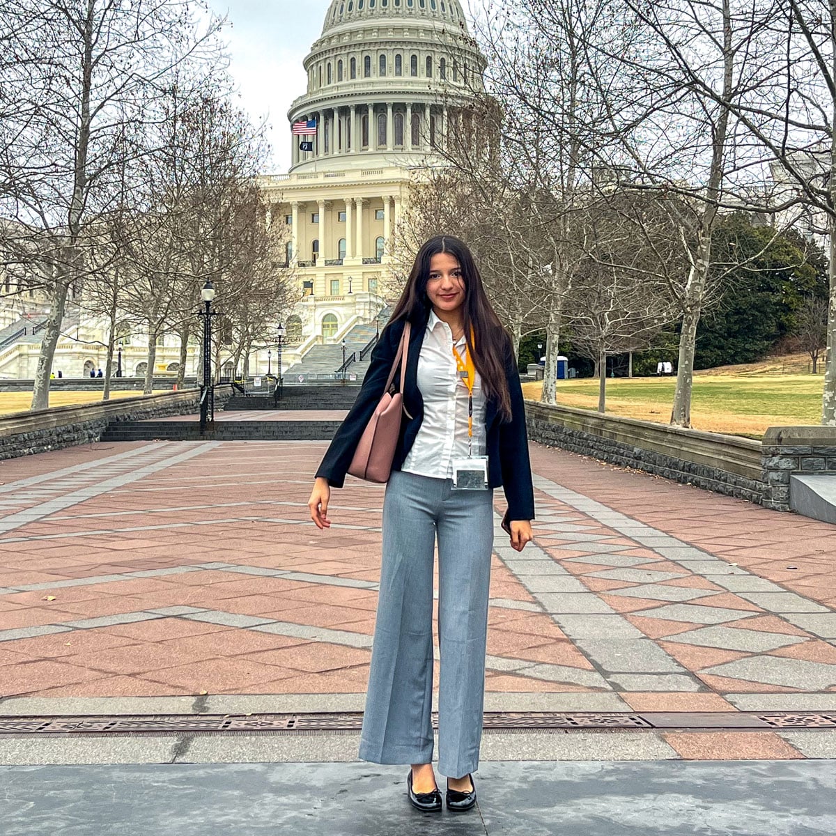 Cielo Camarena at US Capitol