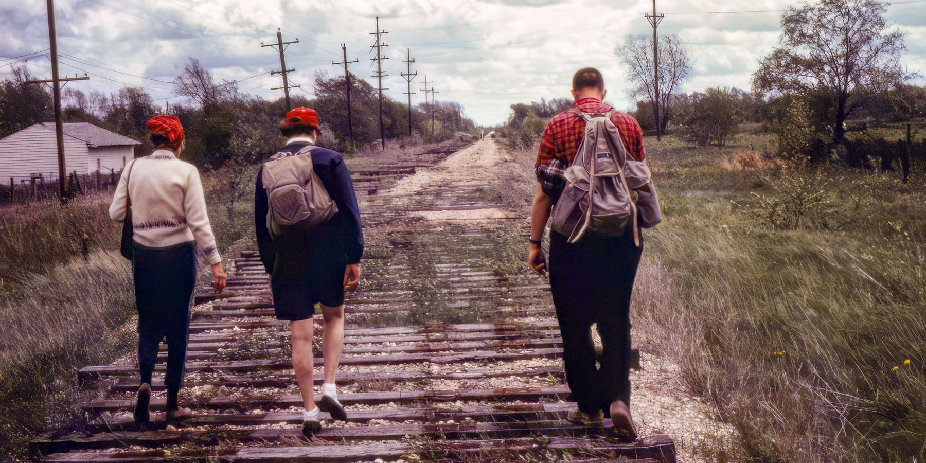 To get support for the Illinois Prairie Path, May Watts often led hikes along the abandoned Chicago, Aurora and Elgin Electric tracks.