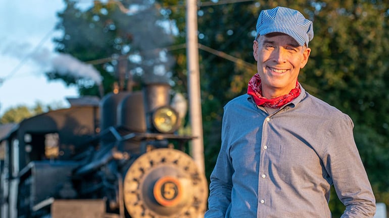 Riding the Rails with Geoffrey Baer