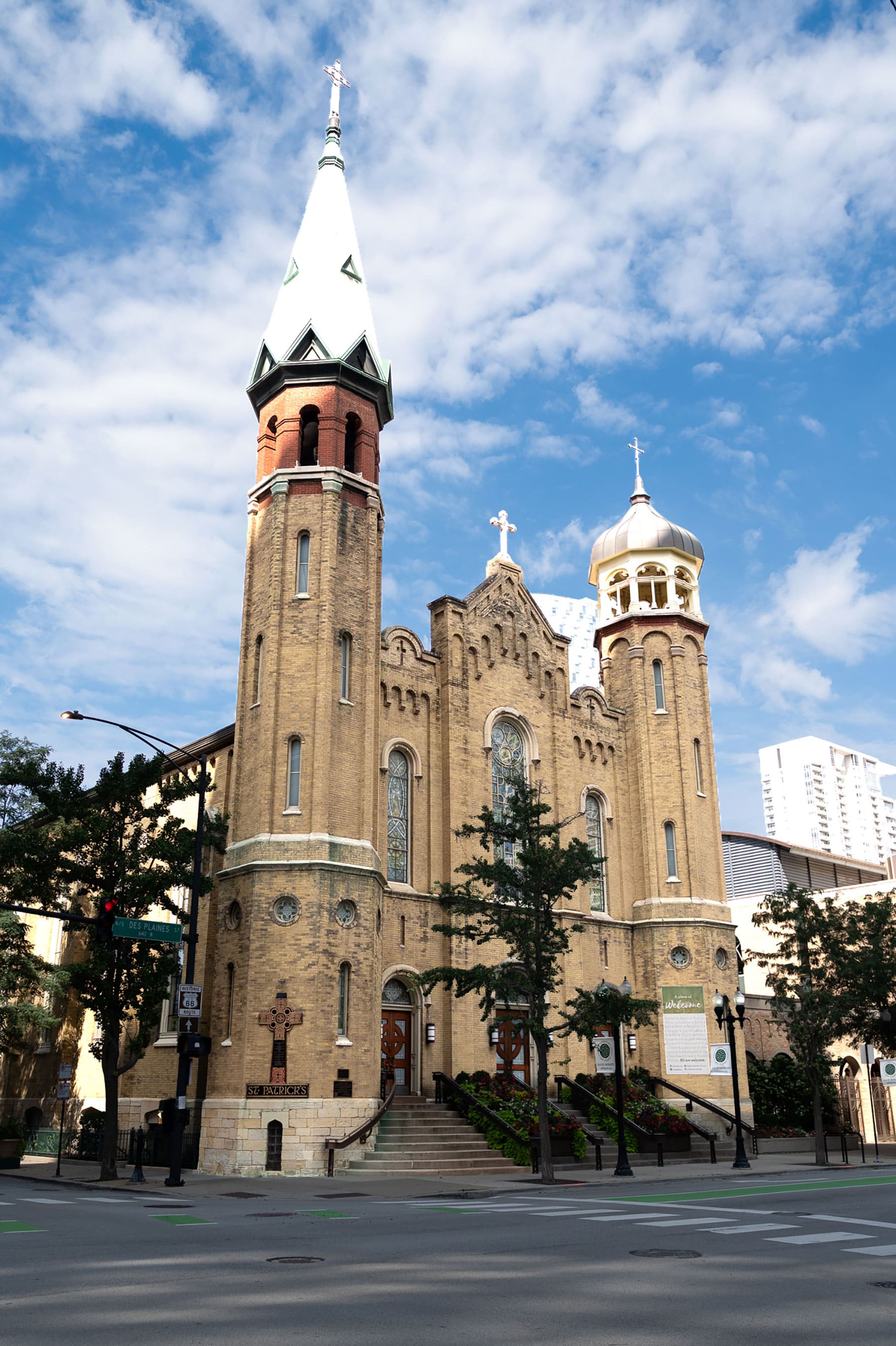 Exterior view of Old St. Patrick's Church