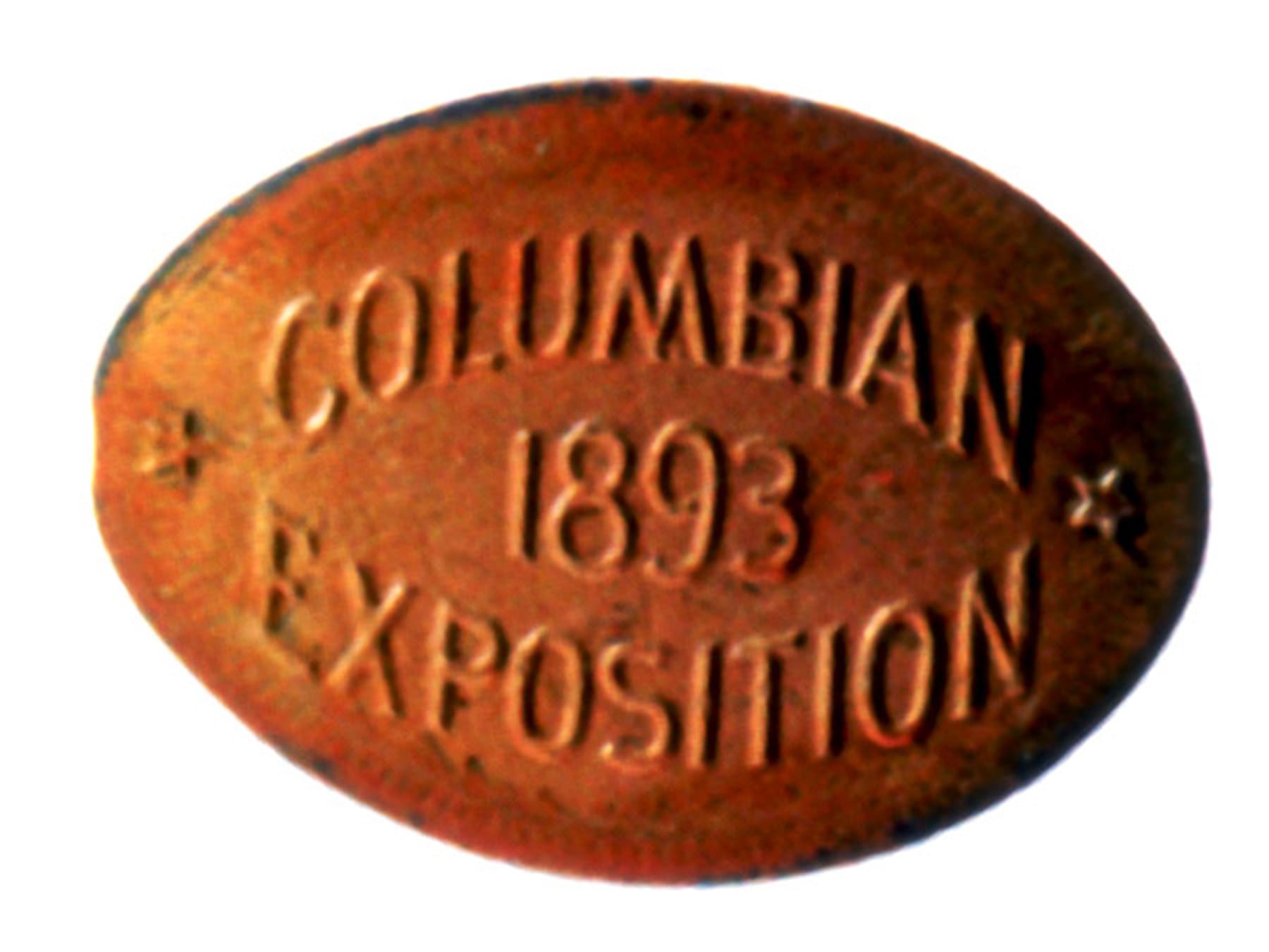 The pressed penny debuted at the World’s Fair as a popular keepsake.