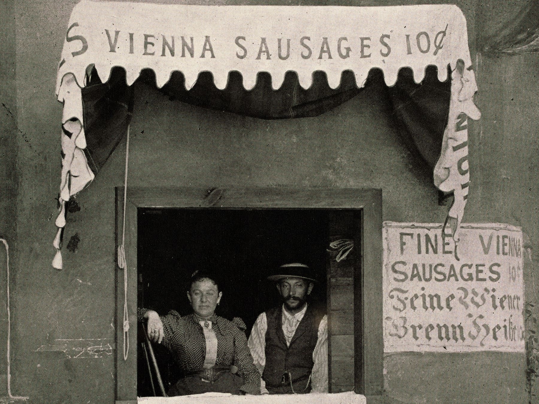 The Vienna Sausages stand at the World’s Columbian Exposition