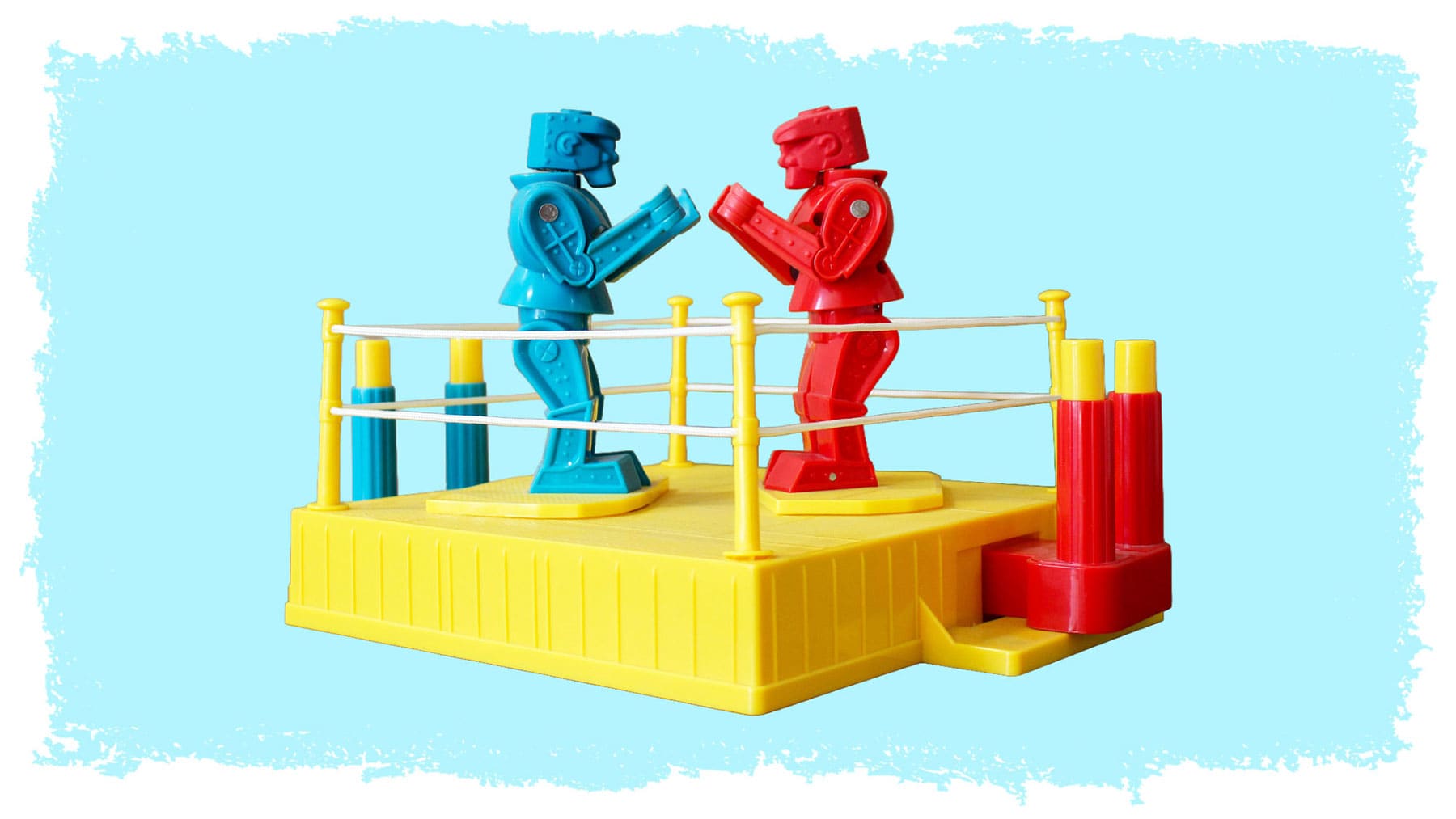 A modern version of Rock ’Em Sock ’Em Robots