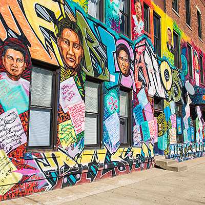 Delilah Salgado, Pablo Serrano, Latinos Progresando, 1100 W. Cullerton Street, 2010