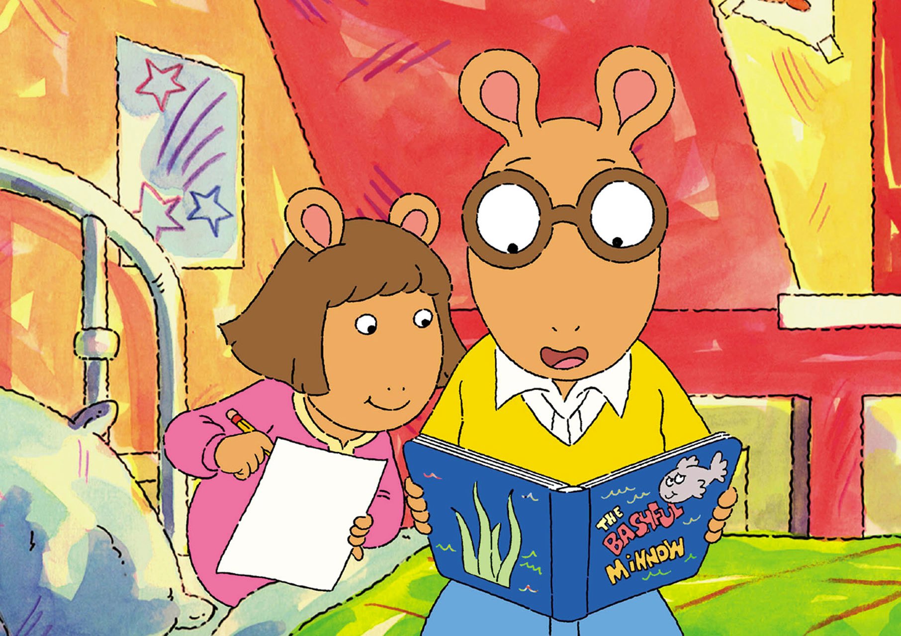 An image of Arthur, the PBS kids show