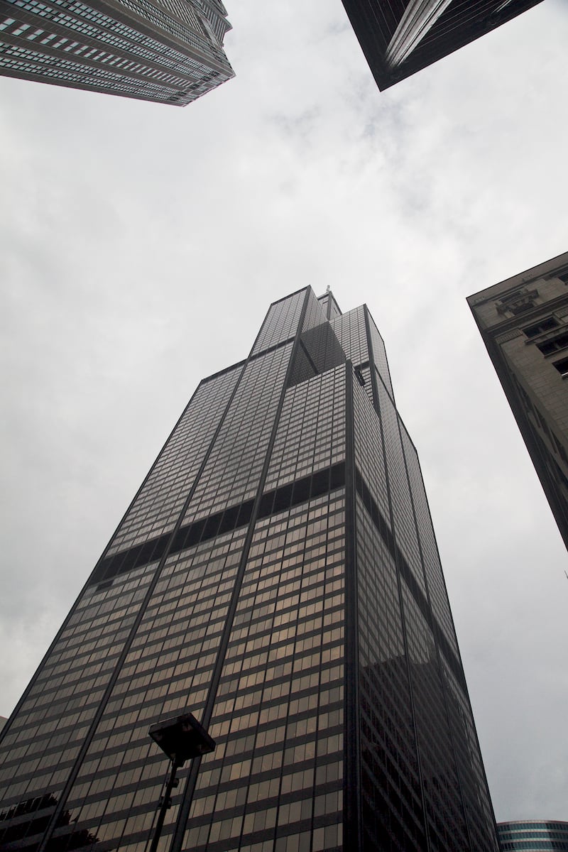 A series of “bundled tubes” create stability, enabling the building’s height. Photo credit: Alan Brunettin