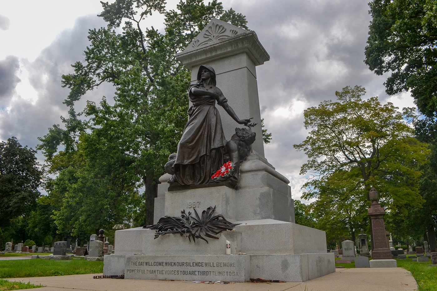 The Haymarket Martyrs’ Memorial