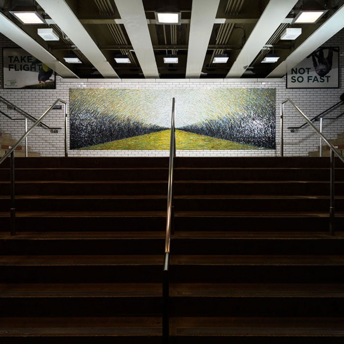 Doors Open Everywhere at Fullerton, Michael Dinges, 2009, Fullerton Station. Photo: Ken Carl