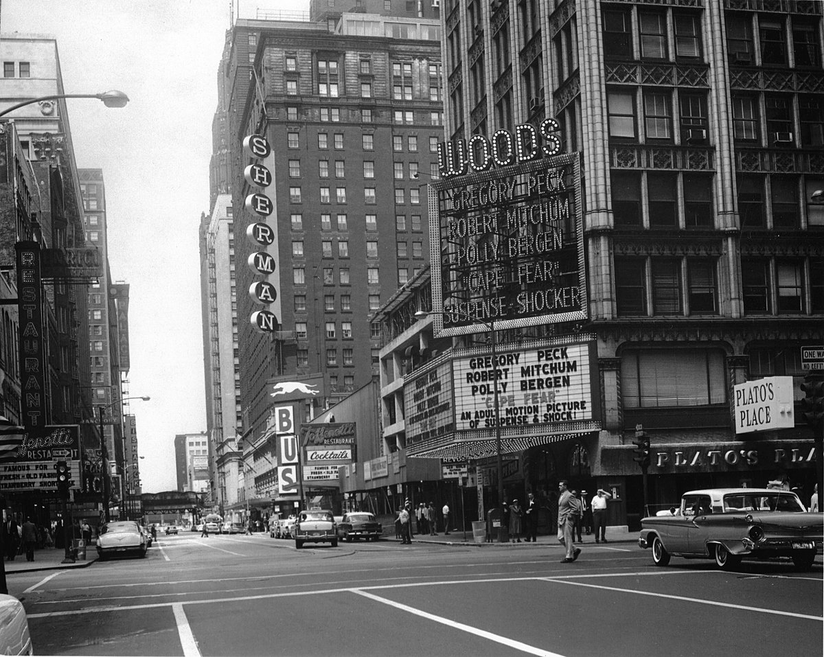 The last Sherman House Hotel, demolished in 1973. Photo credit: Chicago History Museum