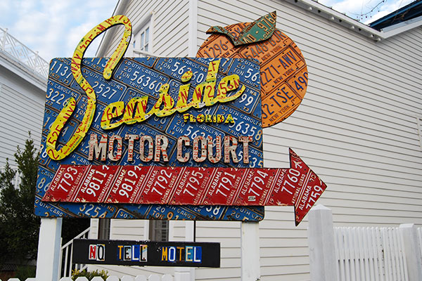 Motor Court sign
