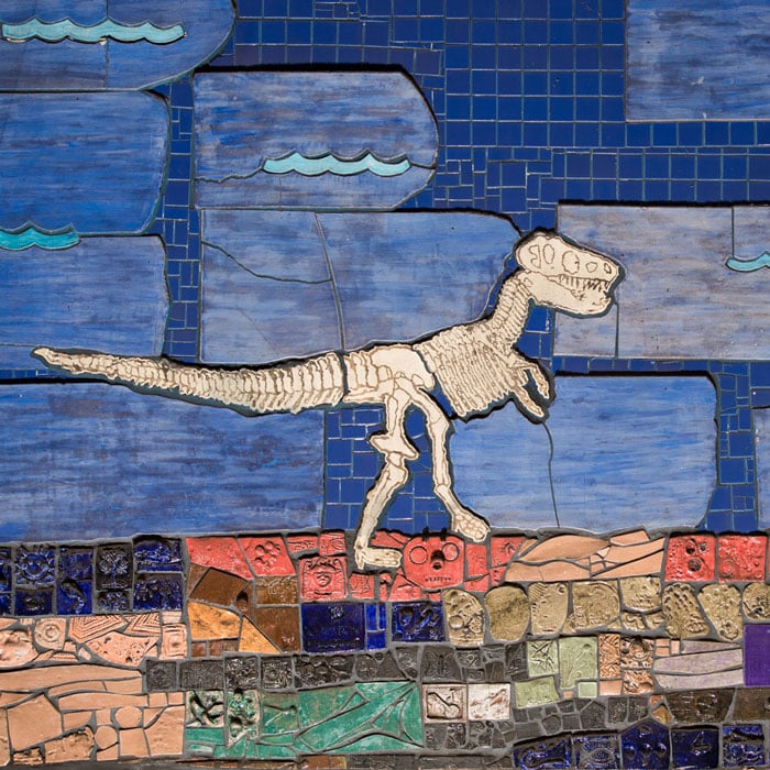 Hopes and Dreams, Juan Angel Chávez and Corinne D. Peterson, 2002, Roosevelt Station. Photo: Ken Carl