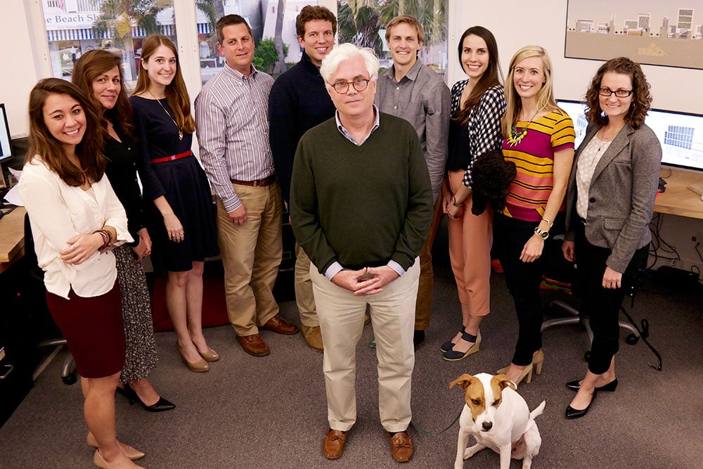 Merrill at his office in Vero Beach, Florida, 2016