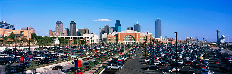 American Airlines Center, exterior