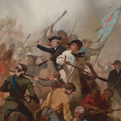 Battle of Bunker Hill, by Alonzo Chappel, 1859. Credit: Bridgeman Images