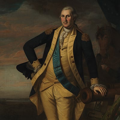 George Washington, by Charles Willson Peale, ca. 1779-81. Credit: Metropolitan Museum of Art