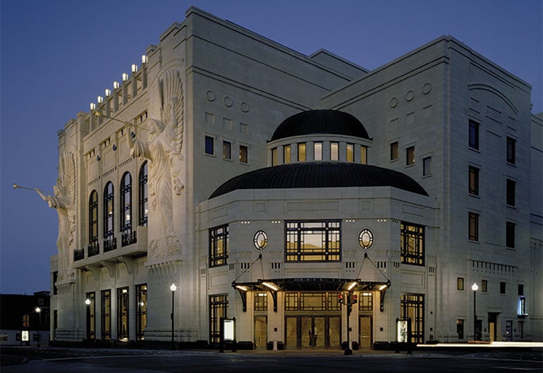 Performance Hall, front entrance