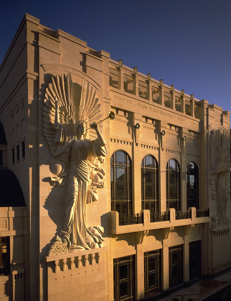 Performance Hall, exterior; Photo Credit: Steve Hall at Hedrich Blessing