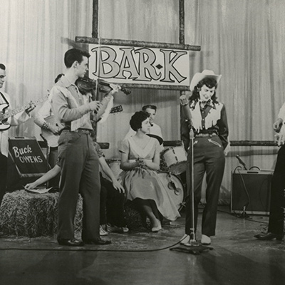 Loretta Lynn and Buck Owens on Tacoma's BAR-K Jamboree, c.1960. Photo: Courtesy of Buck Owens Private Foundation