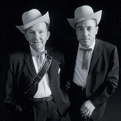 Lester Flatt and Earl Scruggs, c.1960. Photo: Courtesy of Marty Stuart Archives