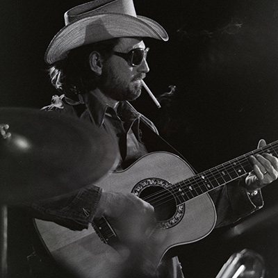 Willie Nelson, 1974. Photo: Courtesy of Estate of Alan L. Mayor and Theresa Mayor-Smith