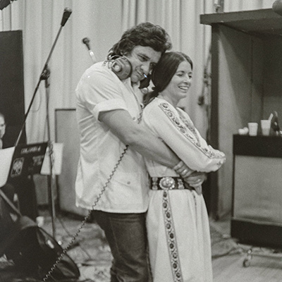 Johnny Cash and June Carter Cash New York City 1975 Photo: Courtesy of Sony Music Archives