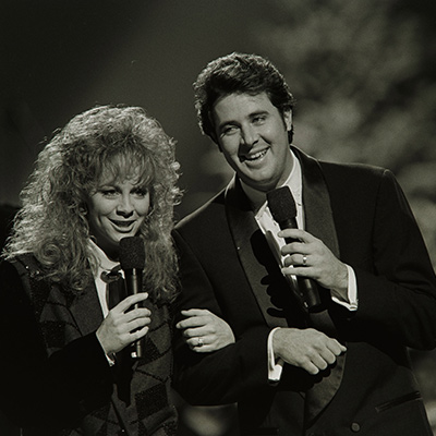 Reba McEntire and Vince Gill, c.1990. Photo: Courtesy of Metro Nashville Archives