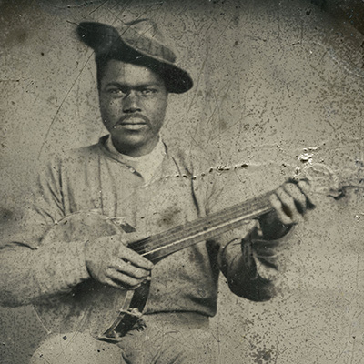 Banjo Player, c.1860 Photo: Courtesy of The Jim Bollman Collection
