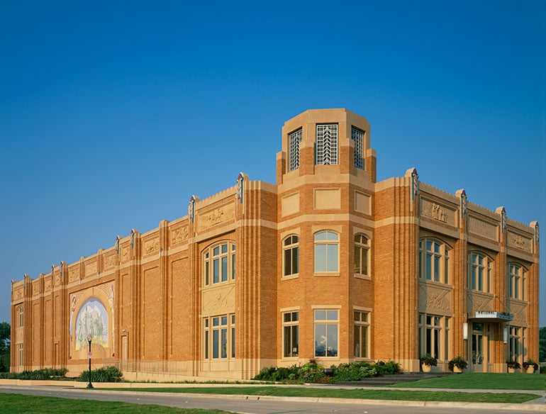 National Cowgirl Museum, exterior corner