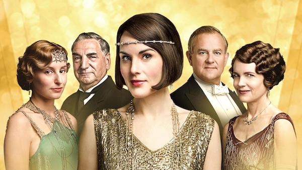 Some of the cast of Downton Abbey