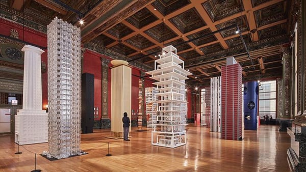 Building models in the Chicago Cultural Center