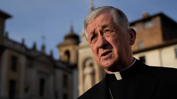 Archbishop of Chicago, Cardinal Blase Cupich answers a journalist's question during an interview with the Associated Press, in Rome, Thursday, Oct. 9, 2025. (AP Photo / Gregorio Borgia) Archbishop of Chicago, Cardinal Blase Cupich answers a journalist's question during an interview with the Associated Press, in Rome, Thursday, Oct. 9, 2025. (AP Photo / Gregorio Borgia)