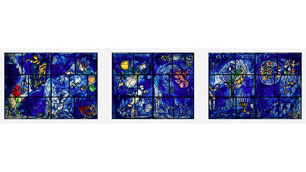 Marc Chagall's three America Windows