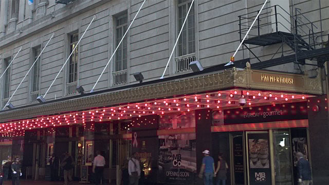 The Palmer House Hilton Hotel Photo credit: Alan Brunettin