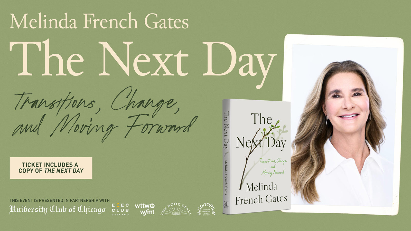 Melinda French Gates, The Next Day: Transitions, Change, and