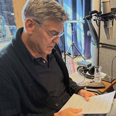 George Clooney, narrator of Henry David Thoreau. Credit: Ewers Brothers Productions