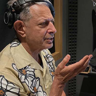 Jeff Goldblum, who voices Thoreau's writing in Henry David Thoreau. Credit: Ewers Brothers Productions