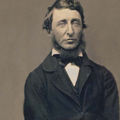 Henry David Thoreau, June 18, 1856, daguerreotype portrait by Benjamin D. Maxham. Credit: National Portrait Gallery, Smithsonian Institution
