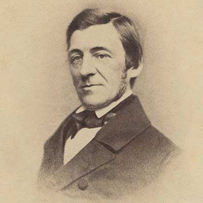 Ralph Waldo Emerson, 1857. Credit: Concord Free Public Library