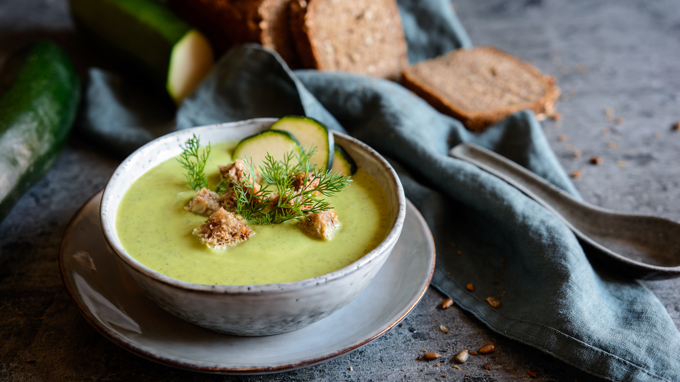 Zucchini soup
